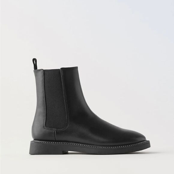 Zara RHINESTONE ANKLE BOOTS Girl  size 5 - Picture 3 of 8